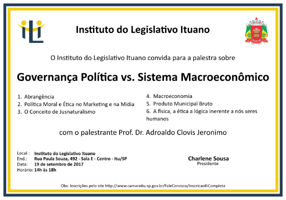 2017914_2017-09-19 - ILI - Palestra Governaça Política vs Sistema Macroeconômico